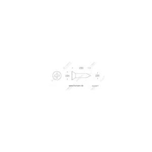 Harley Benton Humbucker Frame Screw Set N BK