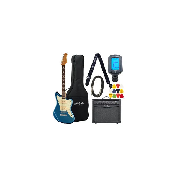Harley Benton JA-60CC Lake Placid Blu Set