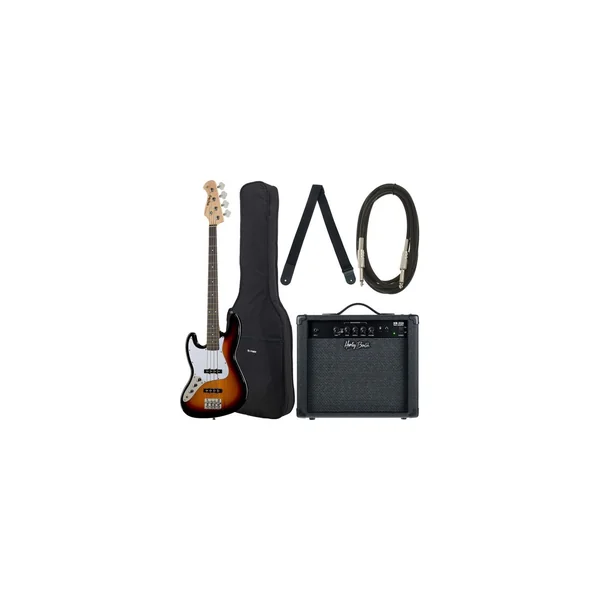 Harley Benton JB-20 SB LH Bundle