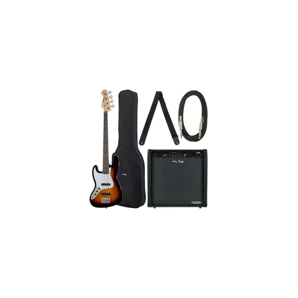 Harley Benton JB-20 SB LH Bundle