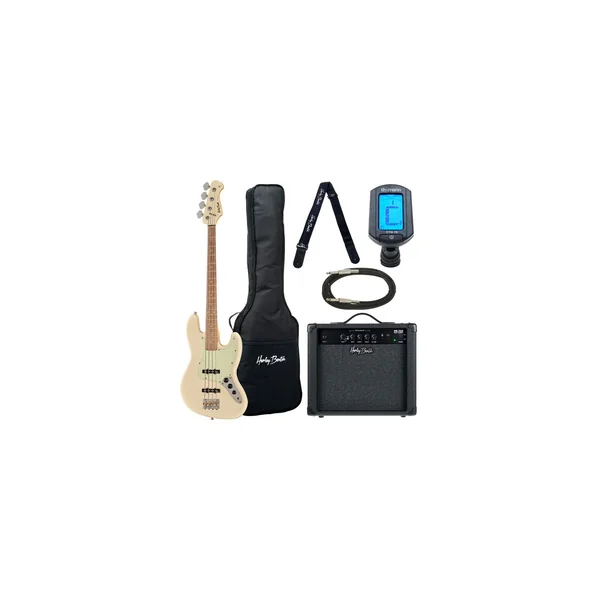 Harley Benton JB-62CC OW Bundle