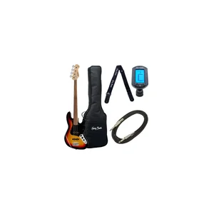 Harley Benton JB-75FL SB Vintage Seri Bundle