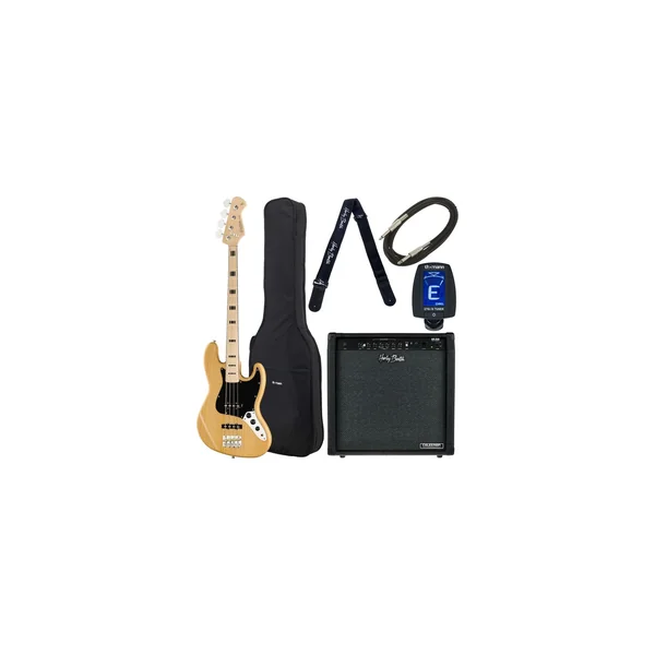 Harley Benton JB-75MN NA Bundle 2