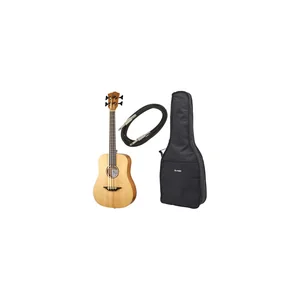 Harley Benton Kahuna CLU-Bass Ukulele Bundle