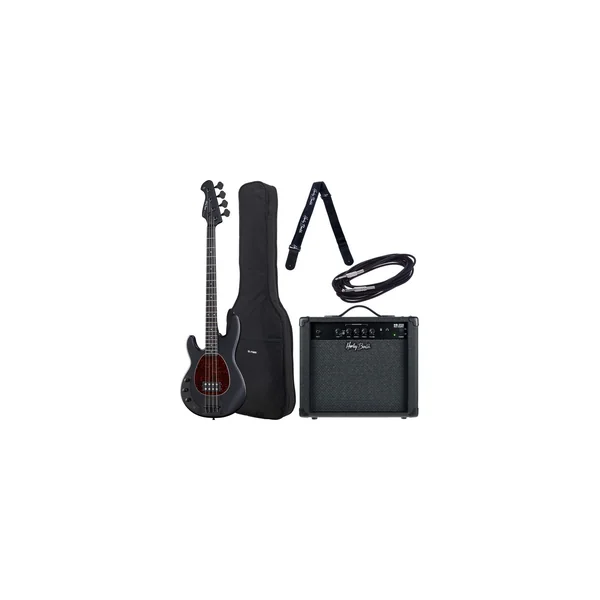 Harley Benton MB-4LH SBK Bundle