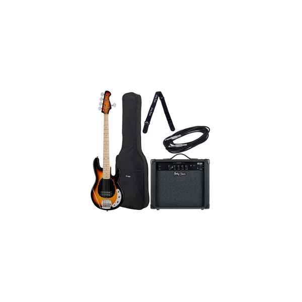 Harley Benton MB-5 SB Deluxe Series Bundle
