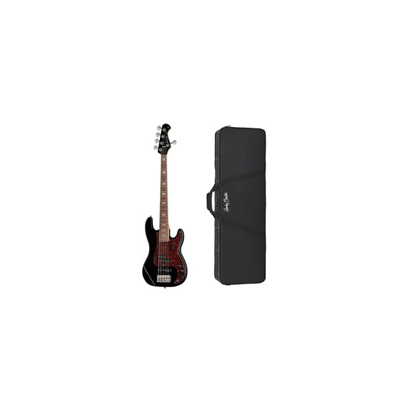 Harley Benton MV-5PJ Black w/Case