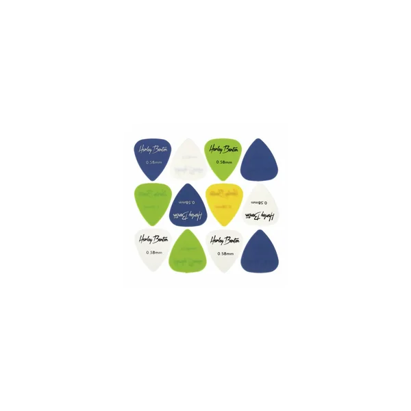 Harley Benton Nylon Player Pick Set 0,58mm