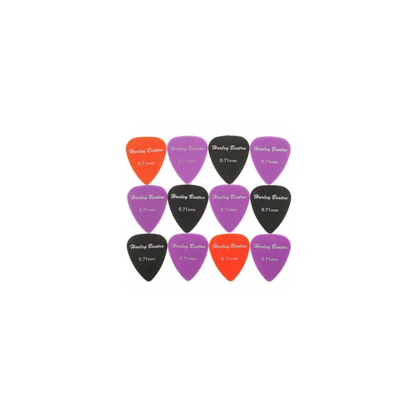 Harley Benton Nylon Player Pick Set 0,71mm
