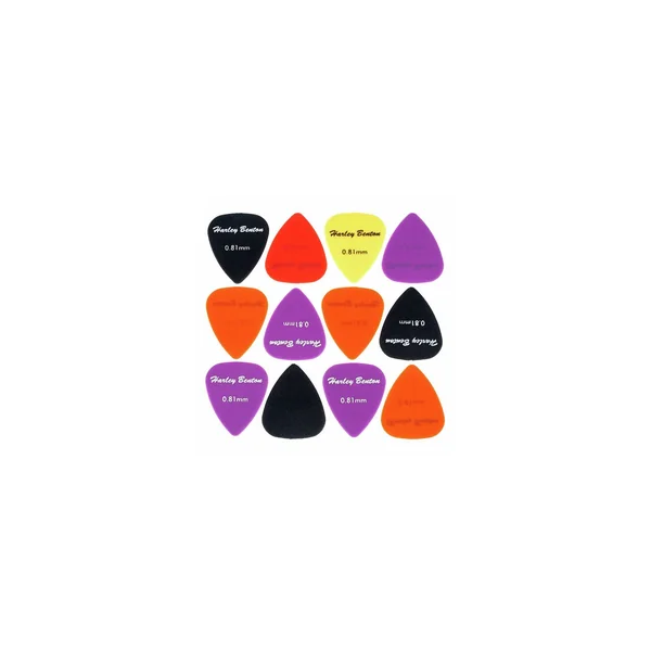 Harley Benton Nylon Player Pick Set 0,81mm