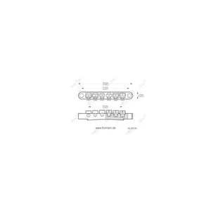 Harley Benton Parts ABR Bridge Chrome