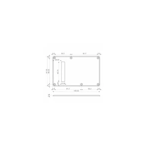 Harley Benton Parts Backplate ST-Style White