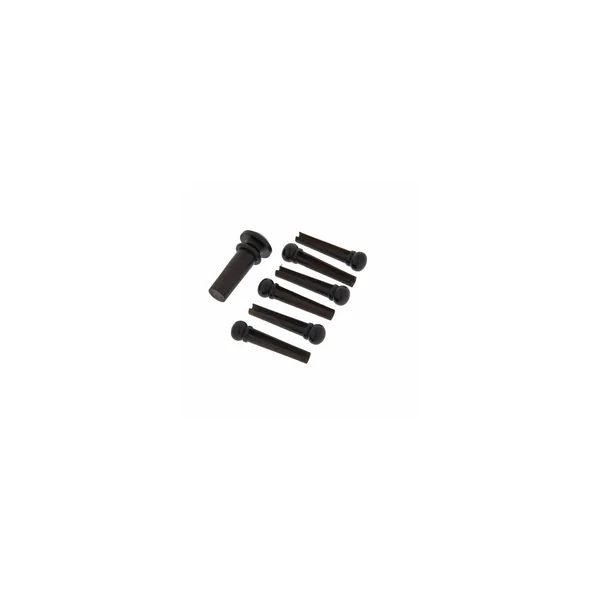 Harley Benton Parts Bridgepin Set Ebony
