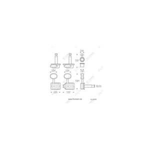 Harley Benton Parts Guitar Tuners Set