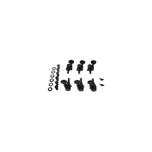 Harley Benton Parts JN07BS SPLK L6 Tuner Set