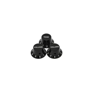 Harley Benton Parts ST Poti Knob Set Ebony