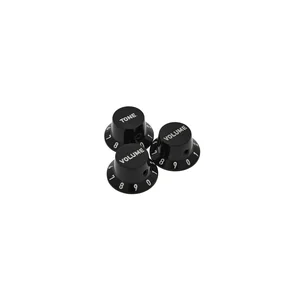 Harley Benton Parts ST Poti Knob Set Ebony