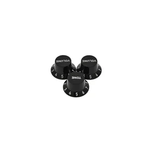 Harley Benton Parts ST Poti Knob Set Ebony
