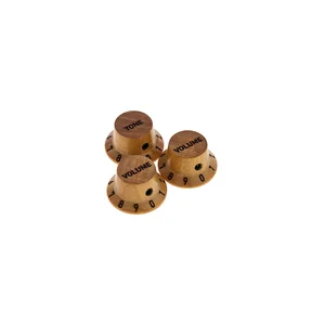Harley Benton Parts ST Poti Knob Set Satin