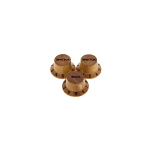Harley Benton Parts ST Poti Knob Set Satin