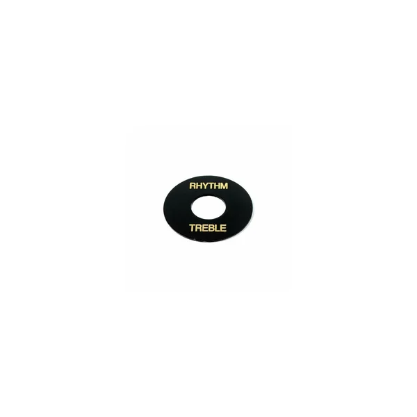 Harley Benton Parts Switch Name Plate Black