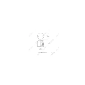 Harley Benton Parts T-Style Knob Chrome