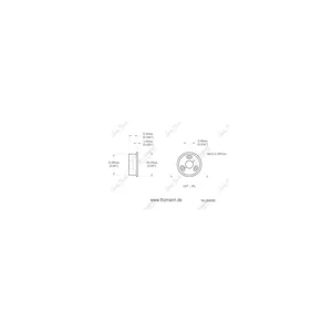 Harley Benton Parts T-Style Modern Jackplate