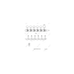 Harley Benton Parts Tuners 12-String