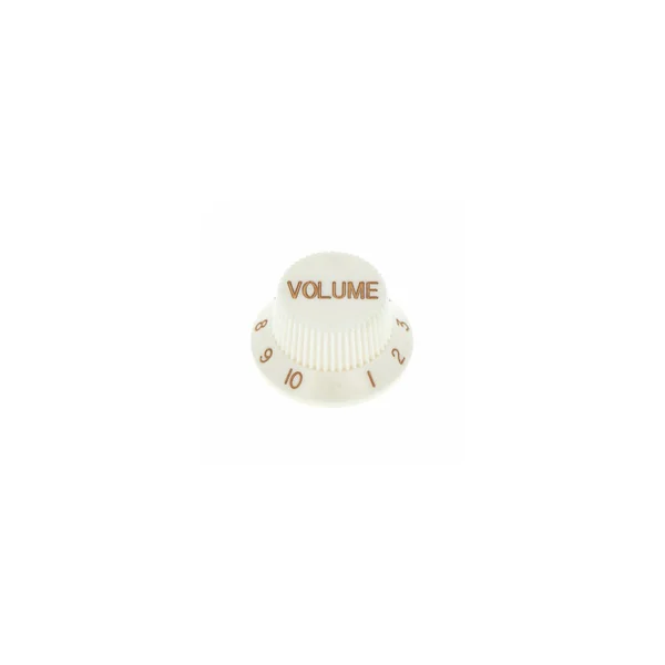Harley Benton Parts Volume Poti Knob White