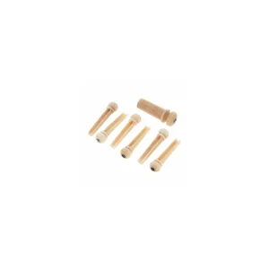 Harley Benton PartsBridgepin Set Bone Ab Eye