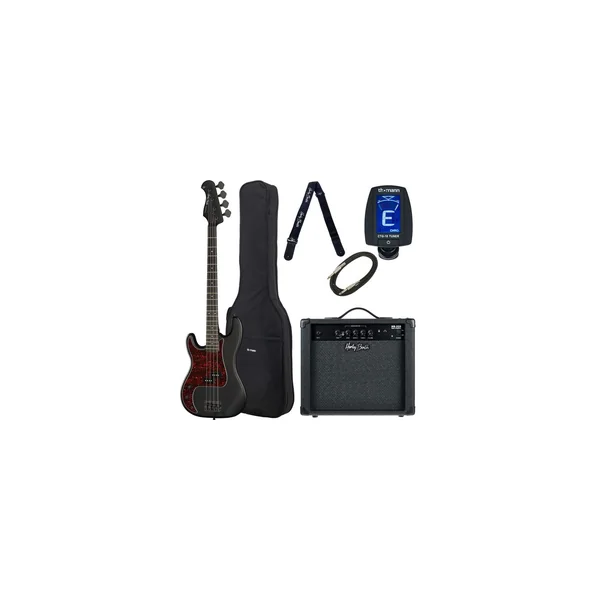 Harley Benton PB-20LH SBK Bundle