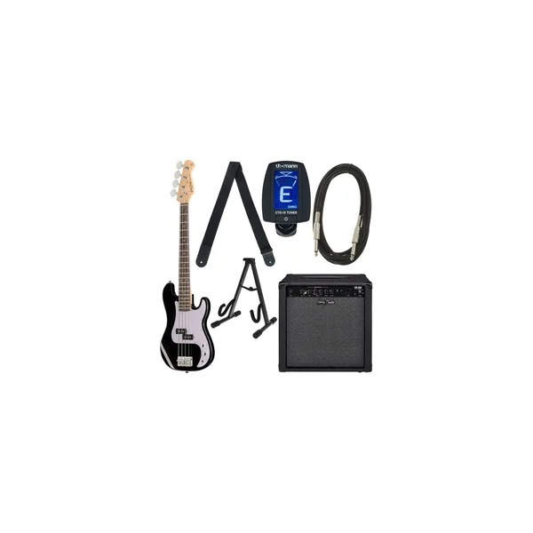 Harley Benton PB-Shorty BK Standard Set 2