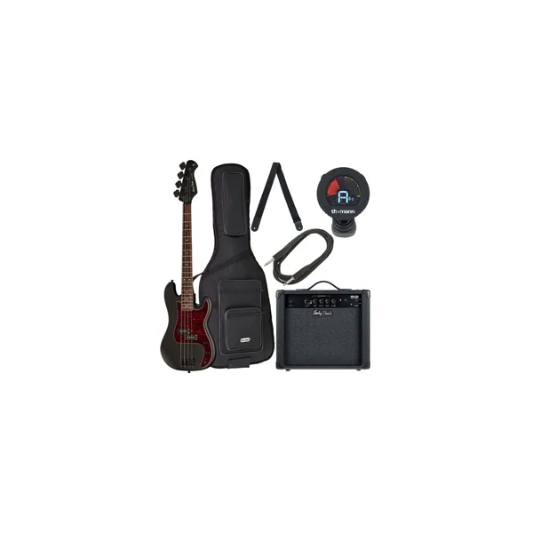 Harley Benton PB-Shorty SBK Standard  Bundle