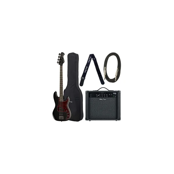 Harley Benton PJ-4 SBK Deluxe Series Bundle