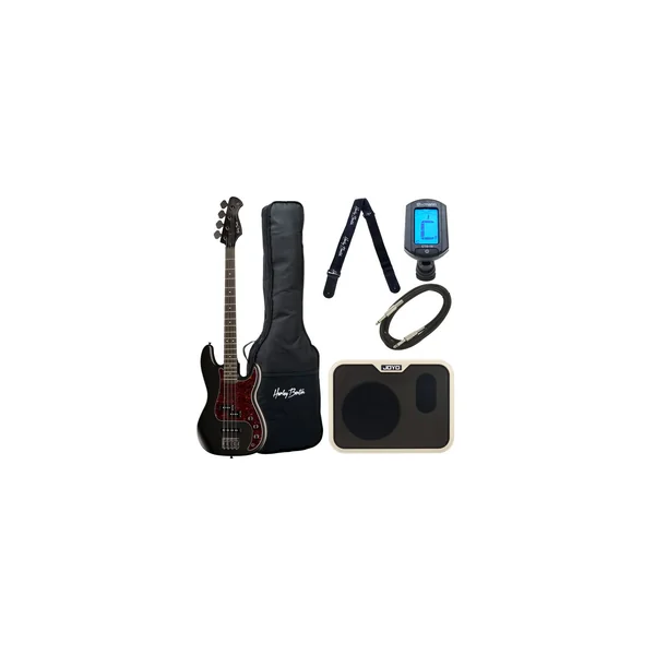 Harley Benton PJ-4 SBK Deluxe Series Bundle