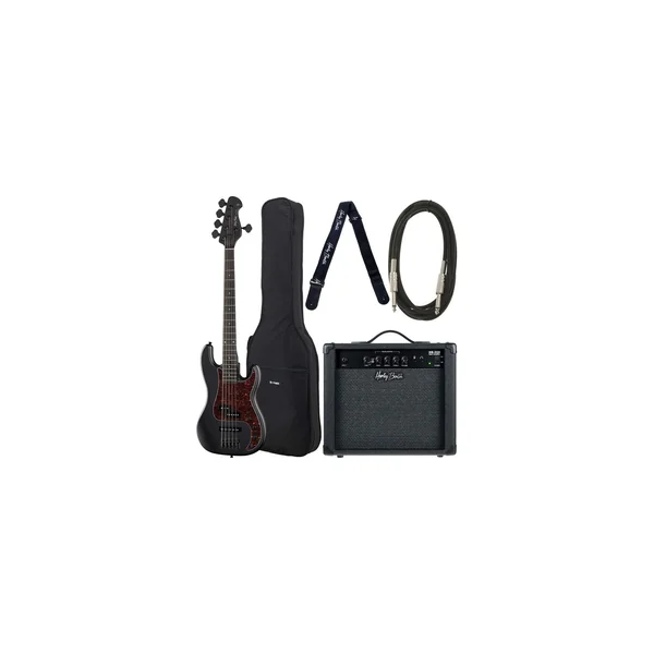 Harley Benton PJ-5 SBK Deluxe Series Bundle