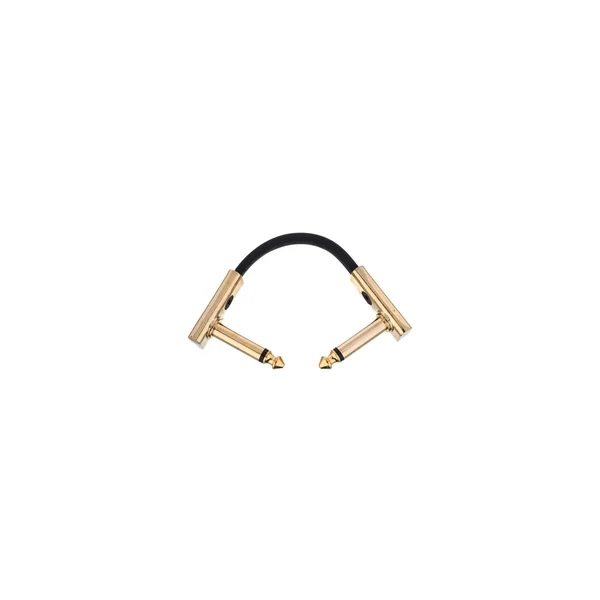 Harley Benton Pro-10 Gold Flat Patch Cable