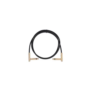 Harley Benton Pro-100 Gold Flat Patch Cable