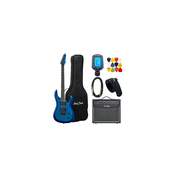 Harley Benton R-446 Blue Metallic Set
