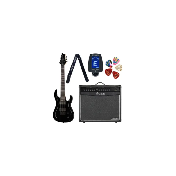 Harley Benton R-457 BK Bundle 3