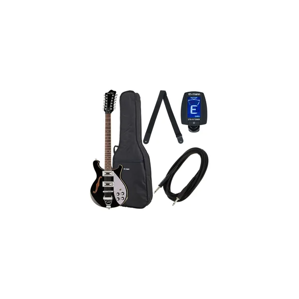 Harley Benton RB-612BK Classic Series Bundle