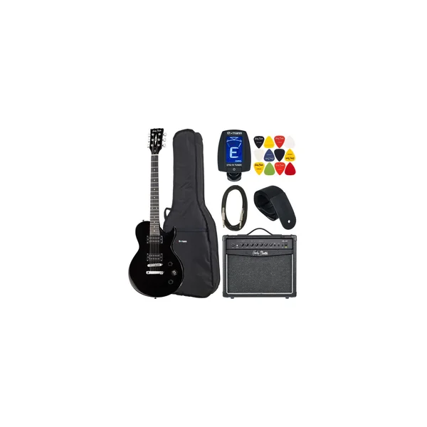 Harley Benton SC-200 BK Student Serie Bundle