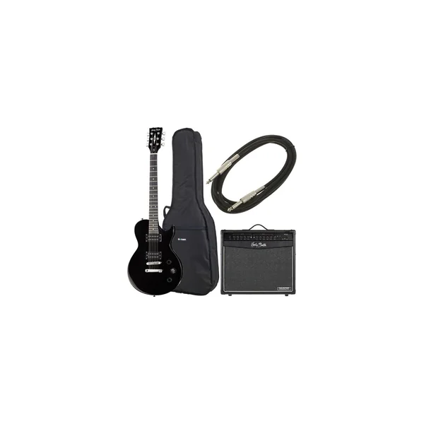 Harley Benton SC-200 BK Student Serie Bundle
