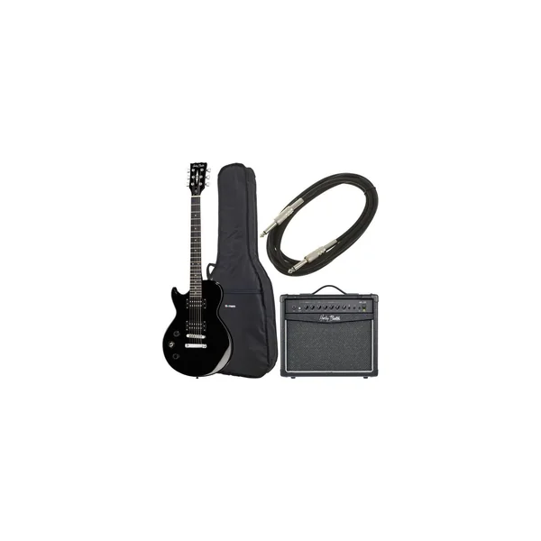 Harley Benton SC-200LH BK Student Ser Bundle