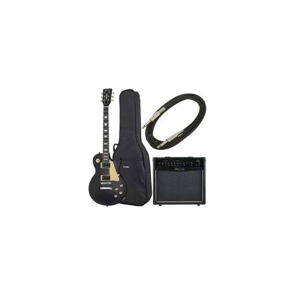 Harley Benton SC-400 SBK Vintage Seri Bundle