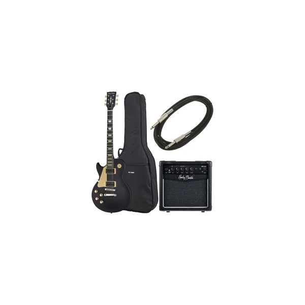 Harley Benton SC-400LH SBK Classic Se Bundle