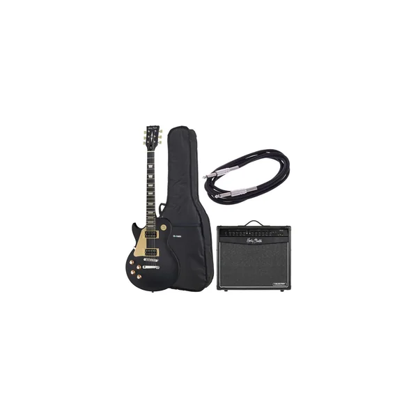 Harley Benton SC-400LH SBK Classic Se Bundle