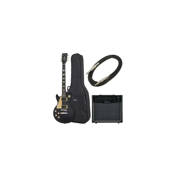 Harley Benton SC-400LH SBK Classic Se Bundle