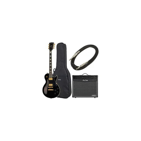 Harley Benton SC-500 BK Vintage Serie Bundle