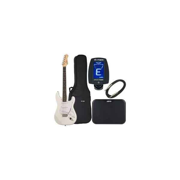 Harley Benton ST-20 WH Std.Joyo Bundle